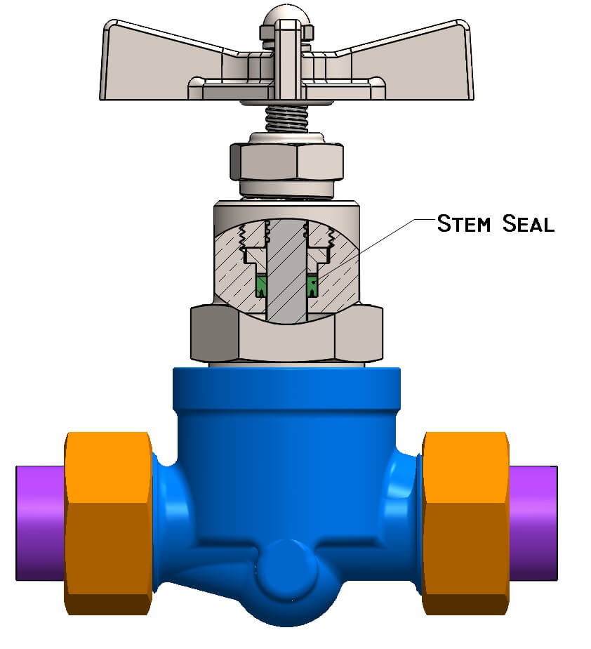 Valve Manufacturing Company Stem Seals, Spacers & Flush Plugs CPV
